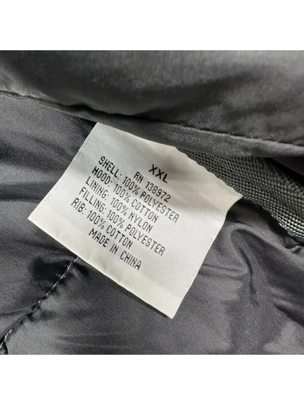 Jet Lag Camo Hooded Jacket Mens 2XL Quilted Puffer